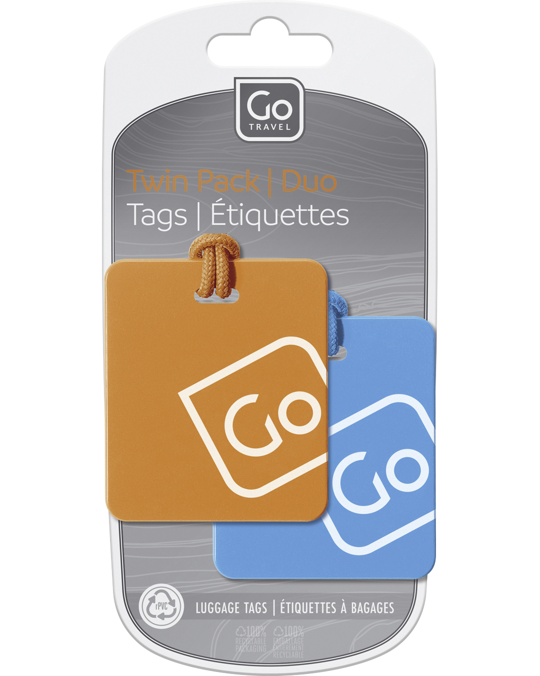 0_1_Luggage Tags Twin Pack (Blue/Orange)