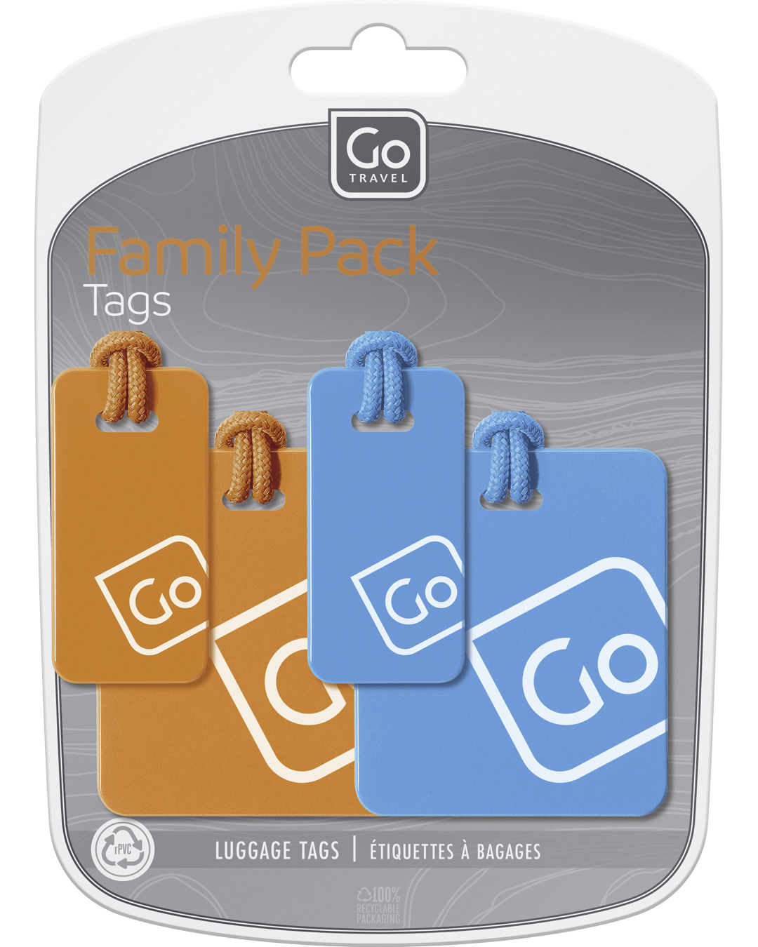 0_1_Luggage Tags Family Pack (Blue/Orange)