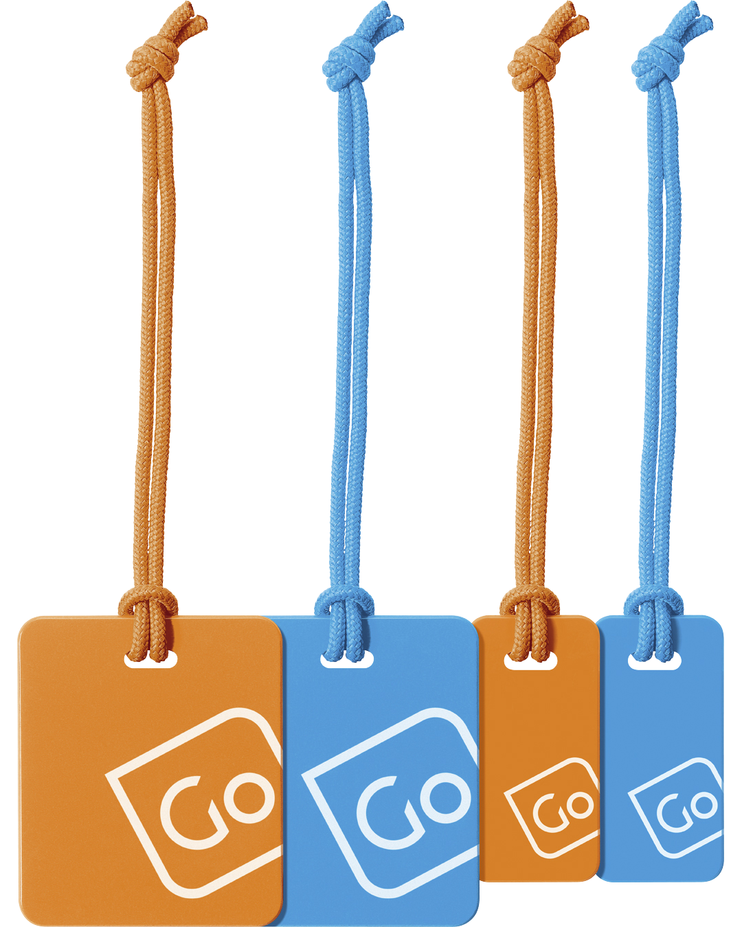 1_1_Luggage Tags Family Pack (Blue/Orange)