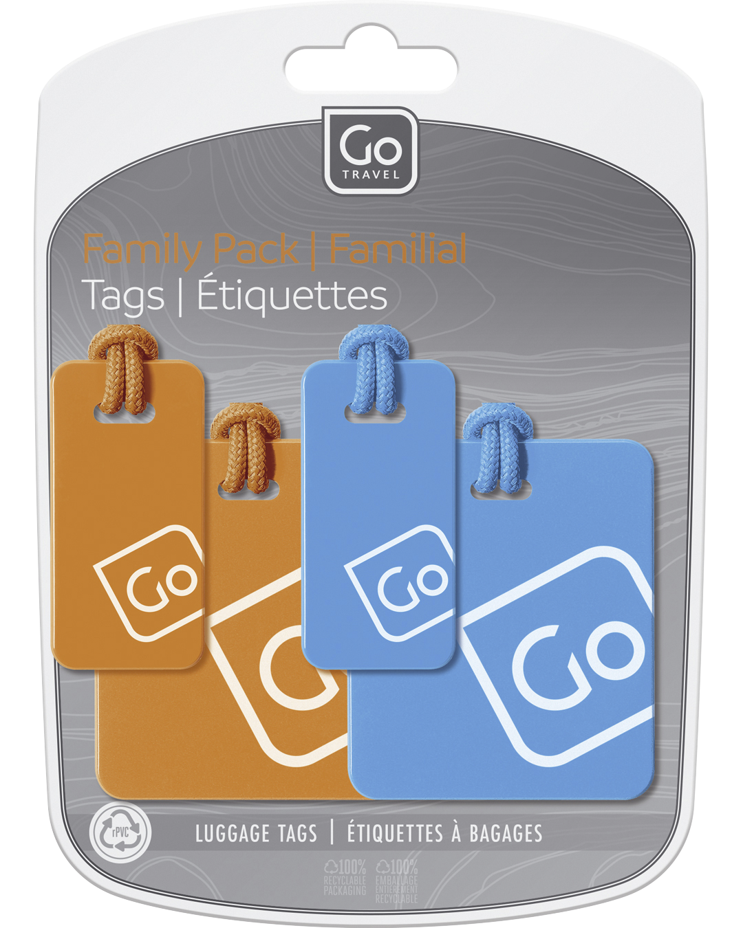 0_1_Luggage Tags Family Pack (Blue/Orange)