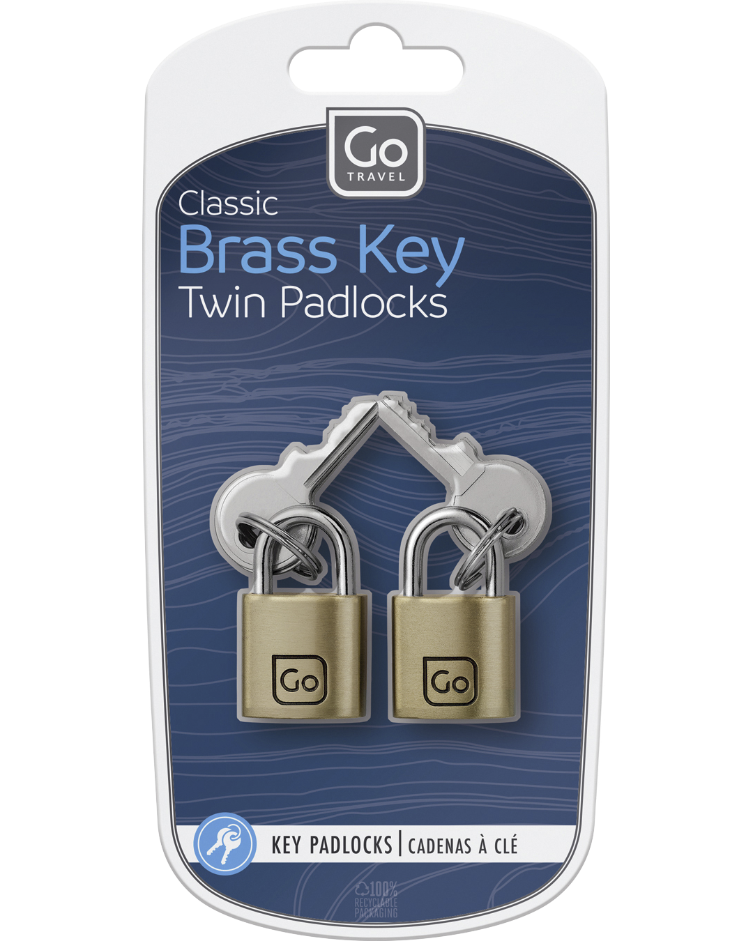 0_1_Classic Brass Key Twin Padlocks