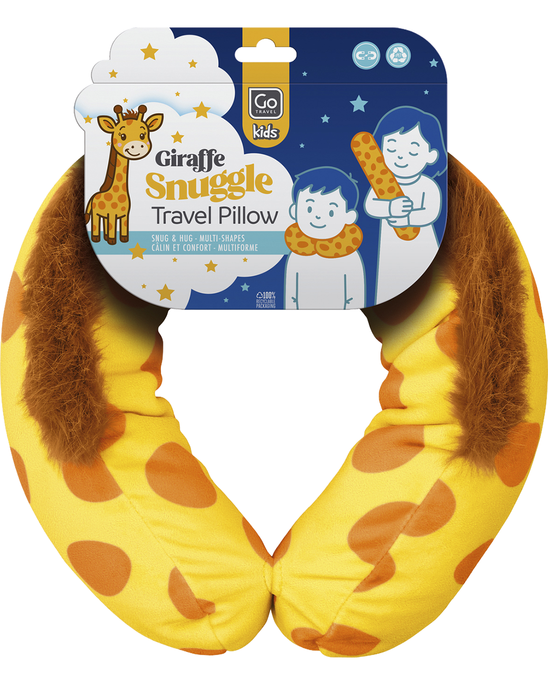 0_1_Giraffe Snuggle Travel Pillow