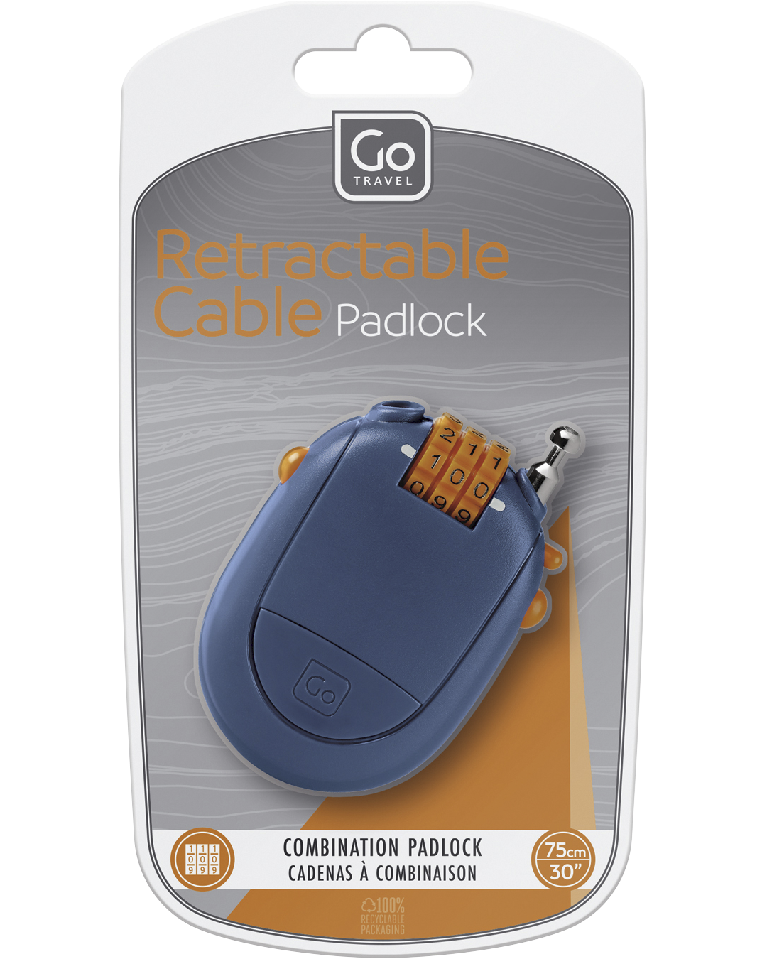 0_1_Retractable Cable Padlock