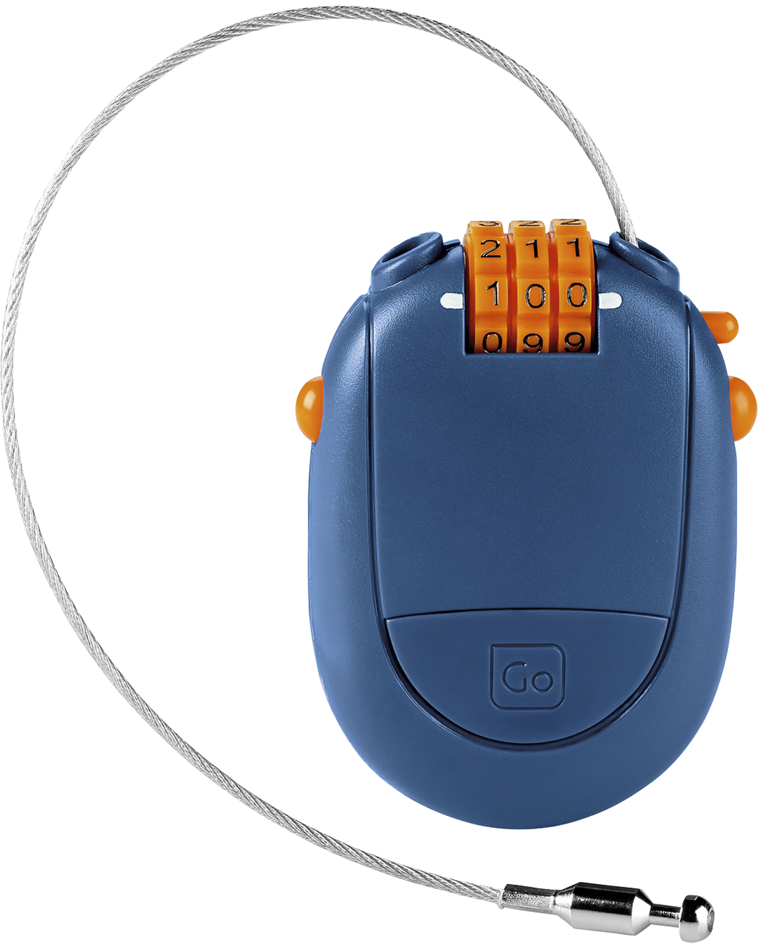 1_2_Retractable Cable Padlock