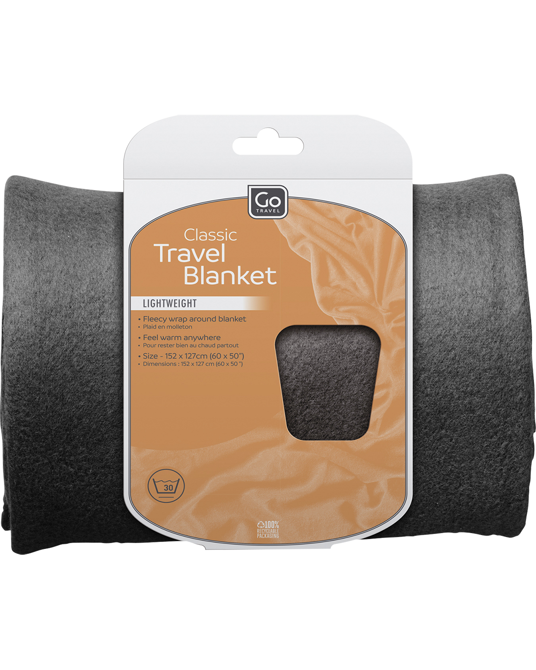 0_1_Classic Travel Blanket (Grey)