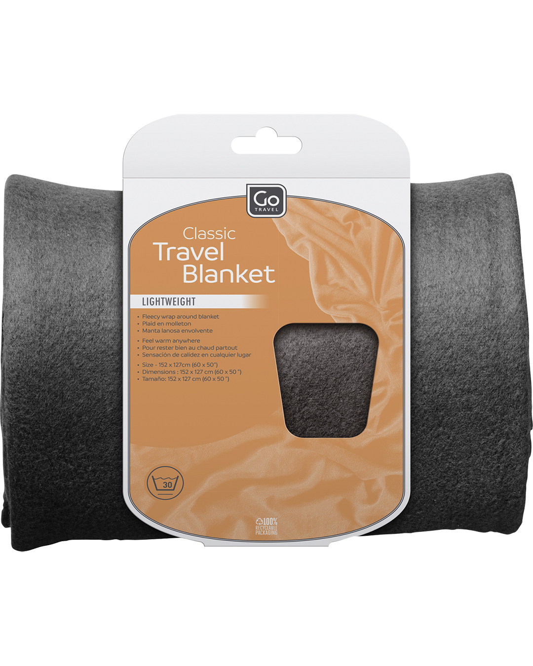 0_1_Classic Travel Blanket (Grey)