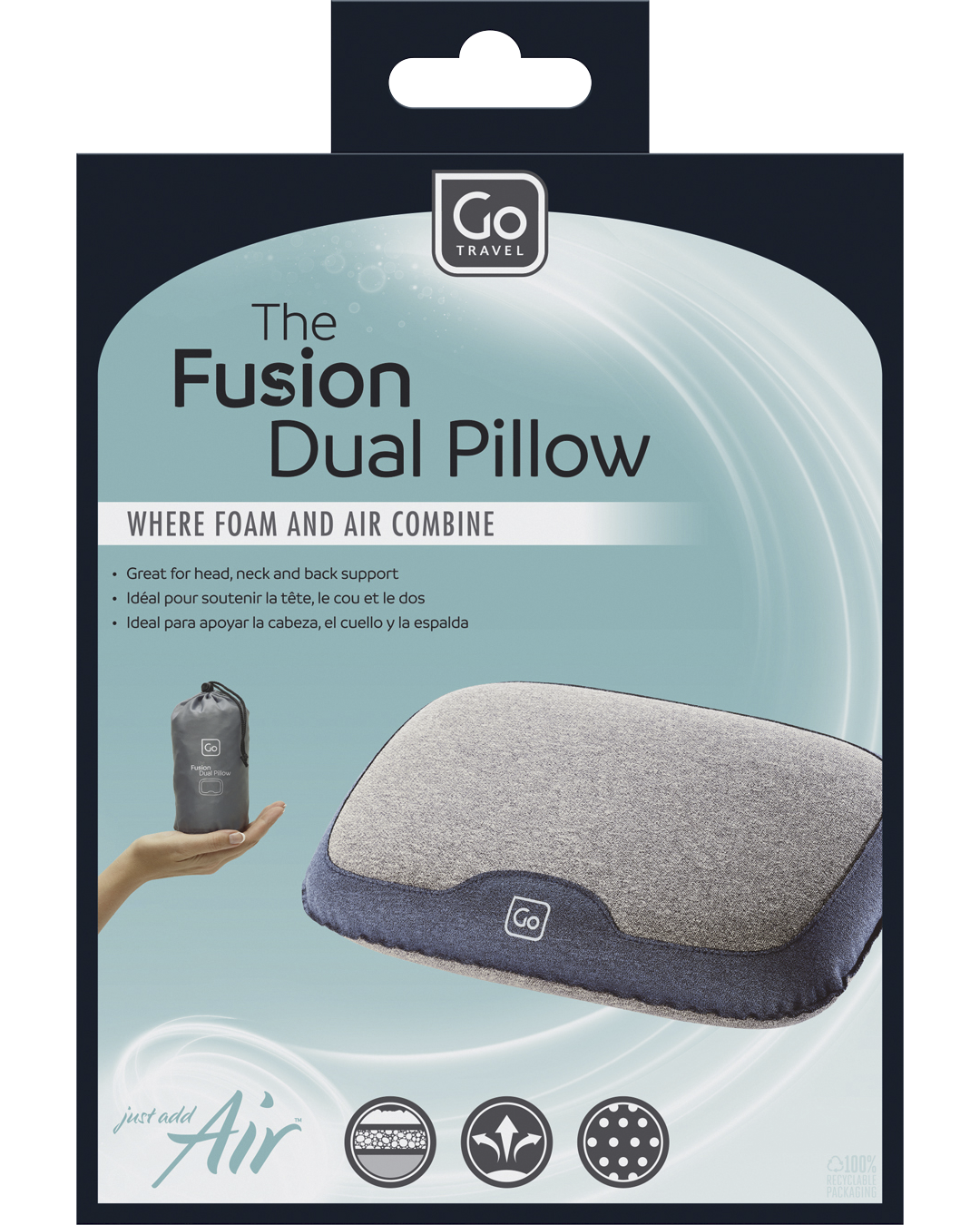 0_1_Fusion Dual Pillow (Grey)