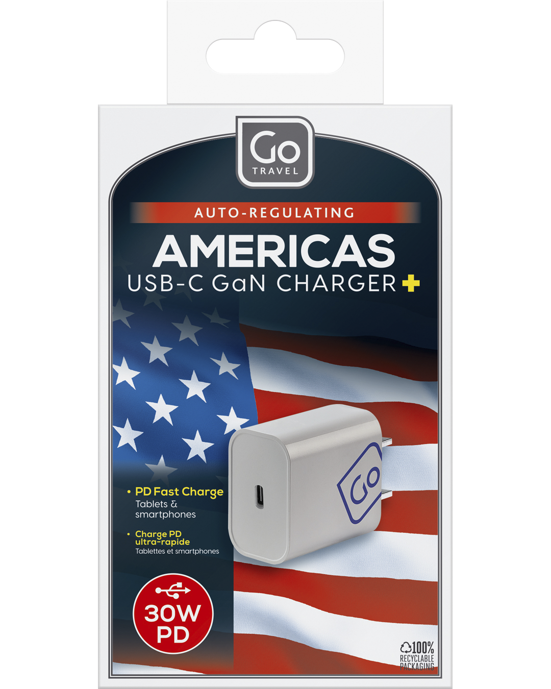 0_1_USA USB-C GaN Charger + (30W PD)