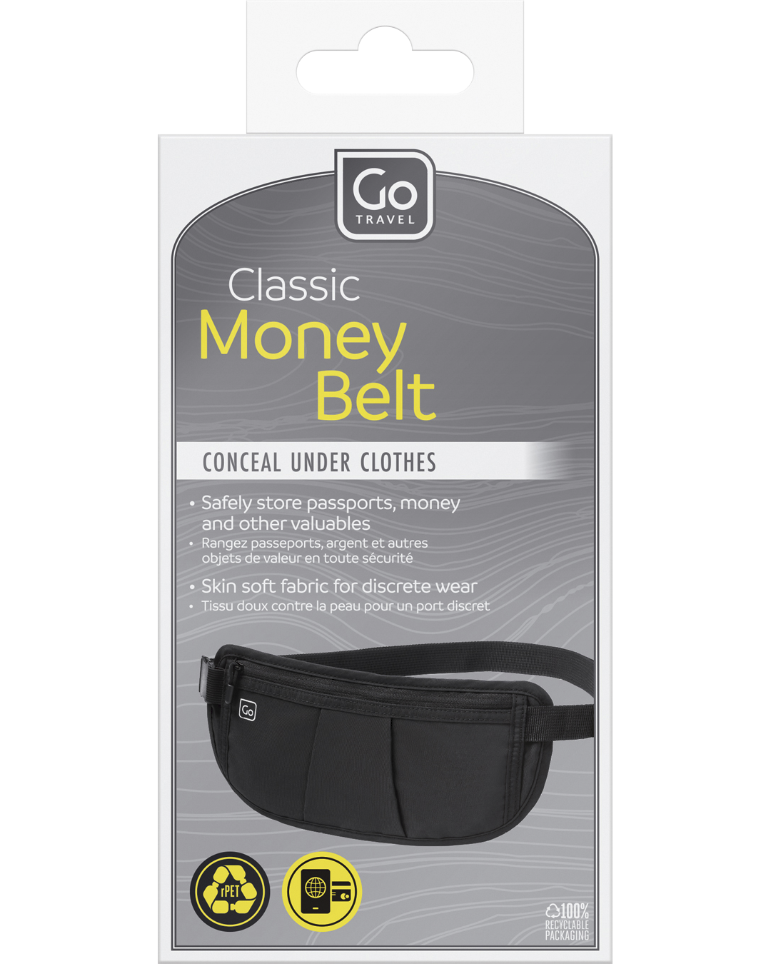 0_1_Classic Money Belt (Black)