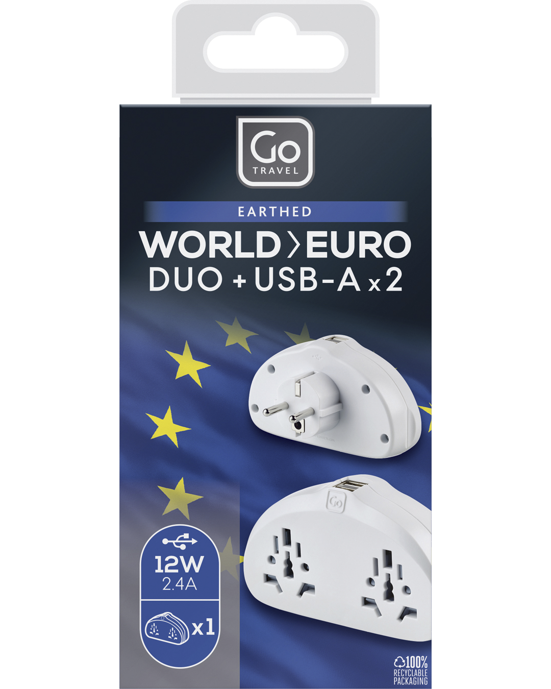 0_1_World-EU USB-A Adaptor Duo (2.4A)
