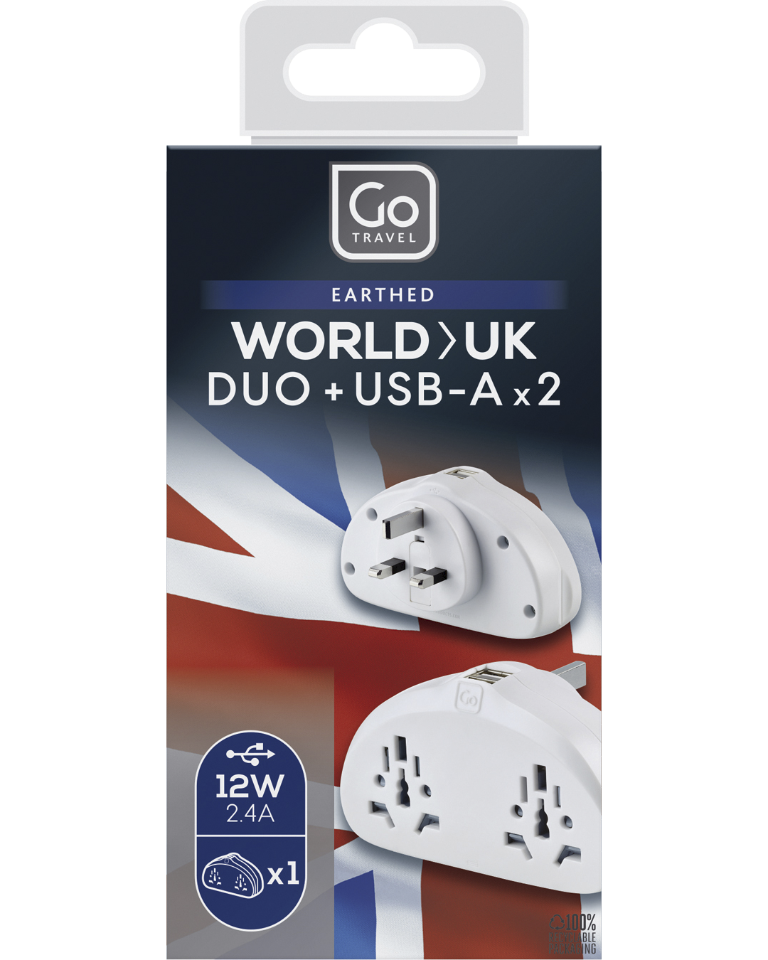 0_1_World-UK USB-A Adaptor Duo (2.4A)