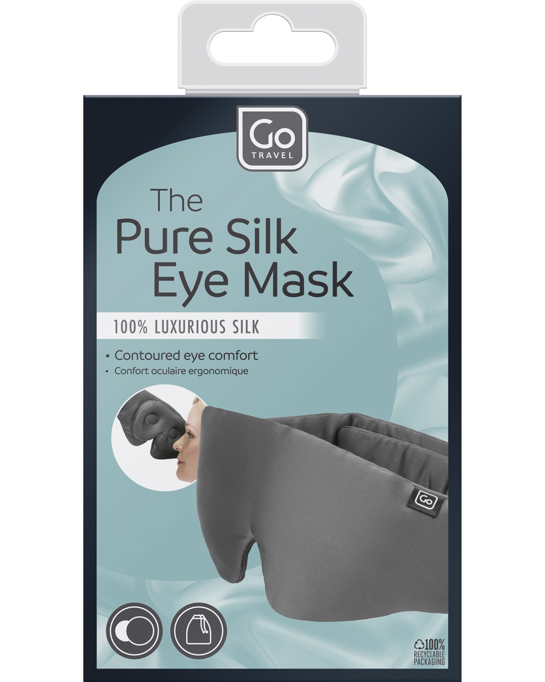 0_1_The Pure Silk Eye Mask (Grey)