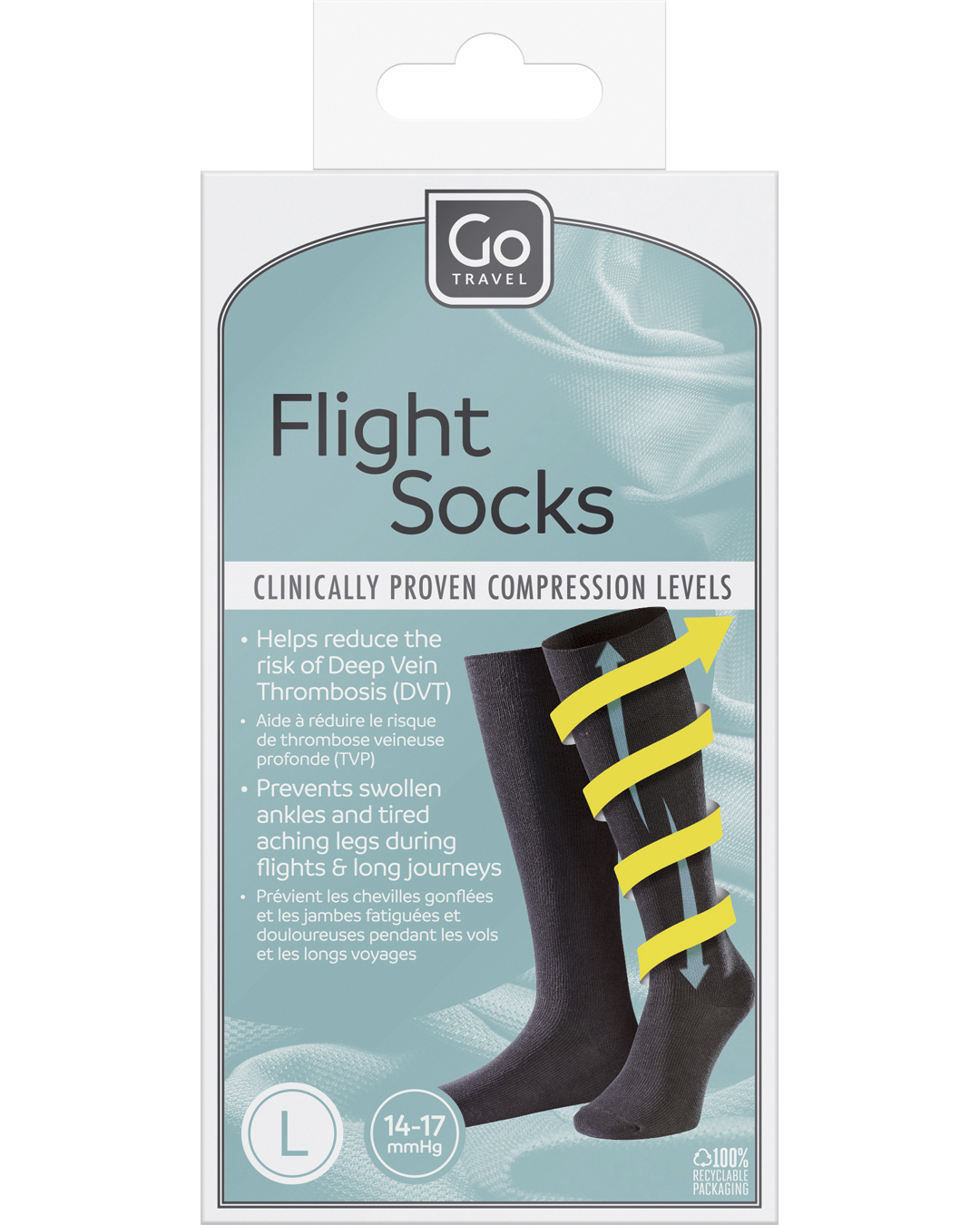 0_1_Flight Socks L (Black)