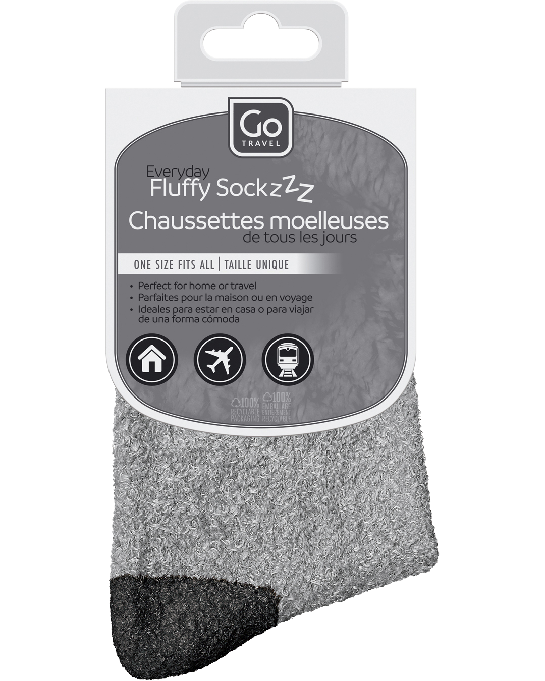 0_1_Everyday Fluffy Sockzzz (Black)