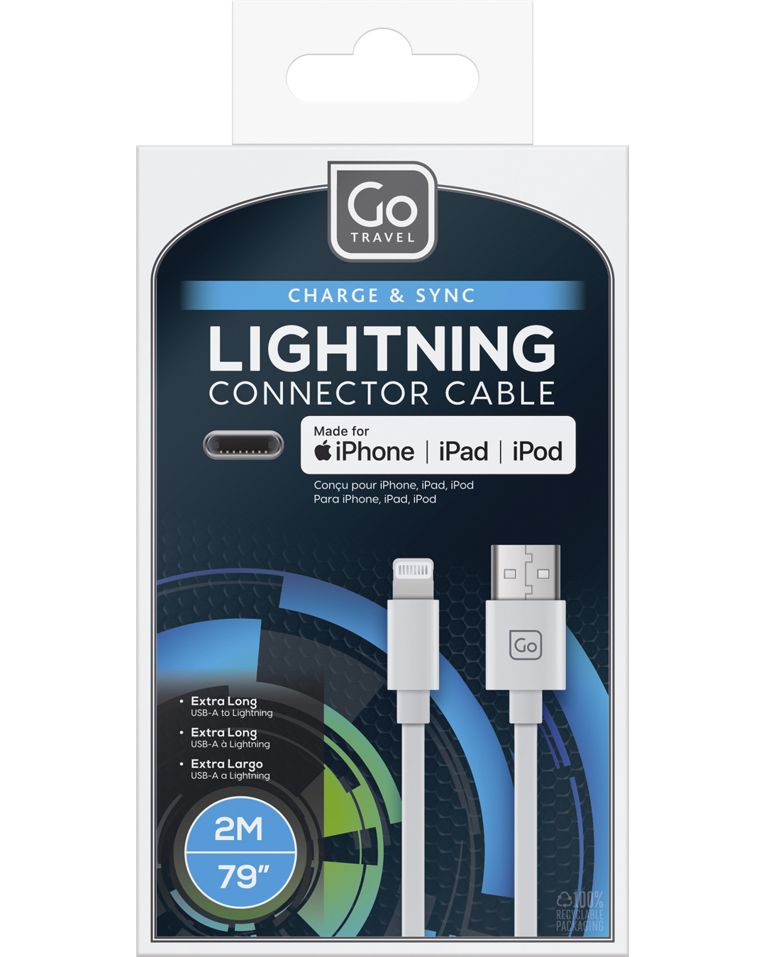0_1_Lightning Connector Cable (2M)