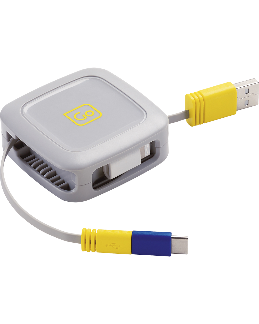 1_2_3 in 1 Retractable Connector Cable (1M)