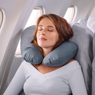 2_3_Classic Neck Pillow (Blue)