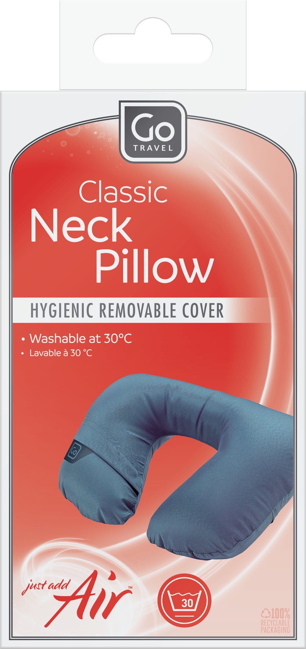 0_2_Classic Neck Pillow (Blue)
