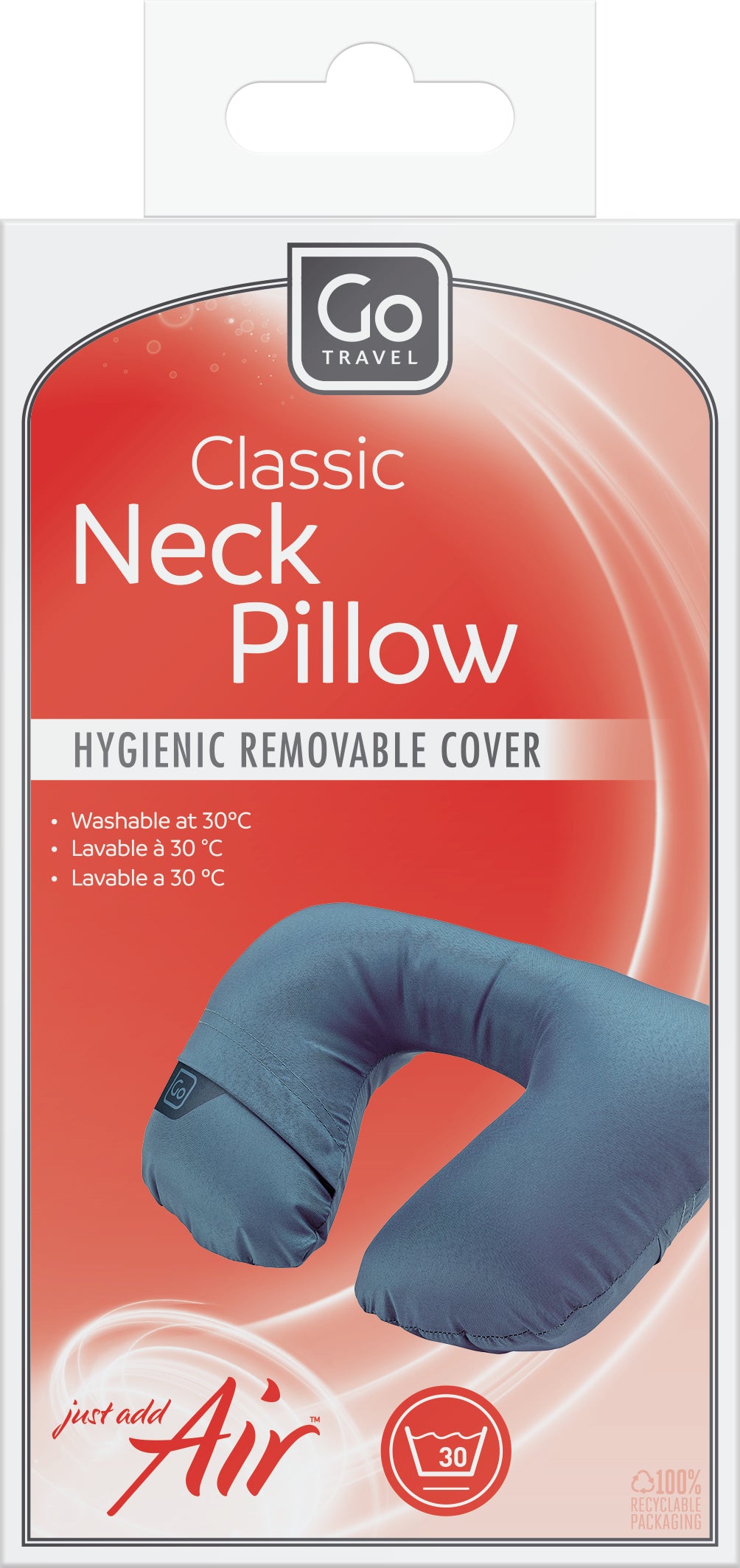 0_2_Classic Neck Pillow (Blue)