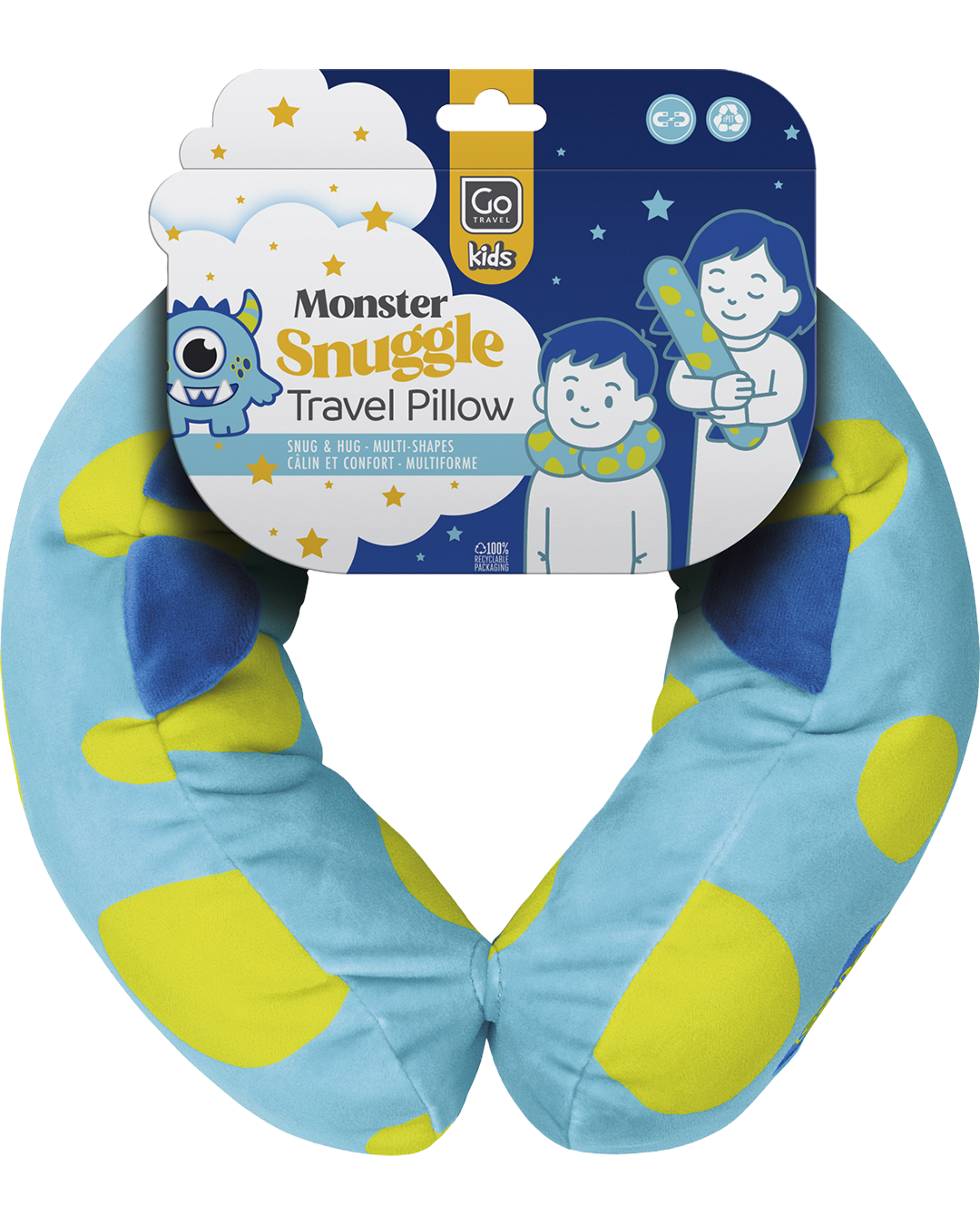 0_1_Monster Snuggle Travel Pillow