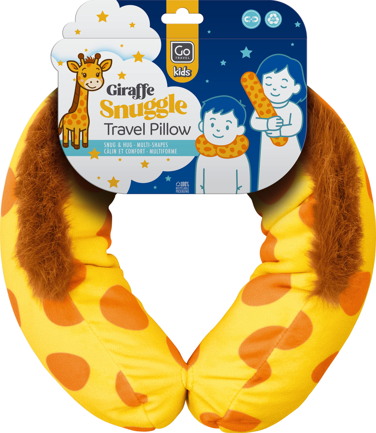 0_2_Giraffe Snuggle Travel Pillow