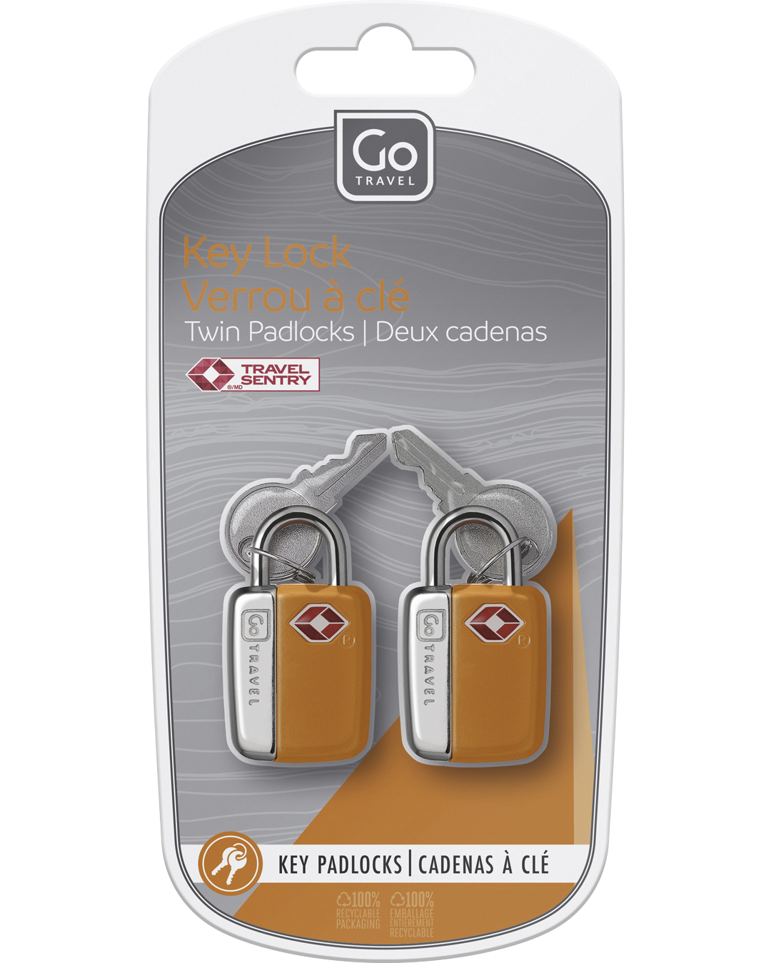 0_1_Key Lock Twin Padlocks TSA (Orange)
