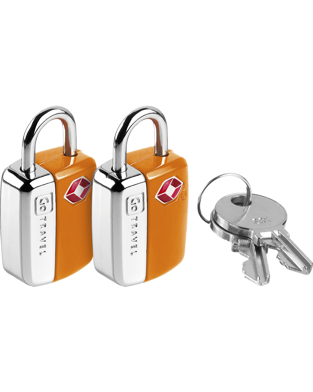 1_1_Key Lock Twin Padlocks TSA (Orange)