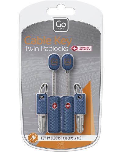 0_1_Cable Key Twin Padlocks TSA