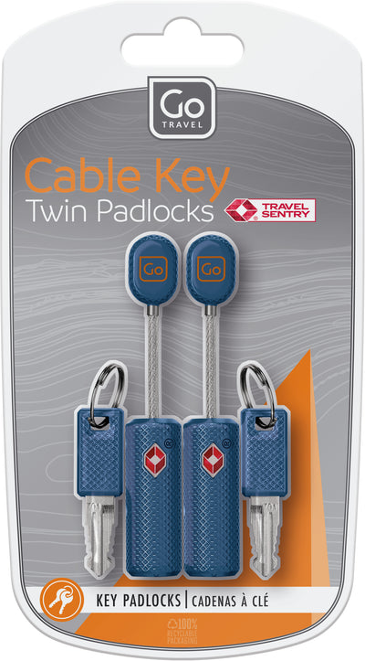 0_2_Cable Key Twin Padlocks TSA
