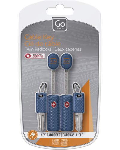 0_1_Cable Key Twin Padlocks TSA