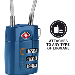 2_3_Combi Cable Twin Padlocks TSA