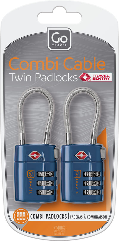 0_2_Combi Cable Twin Padlocks TSA