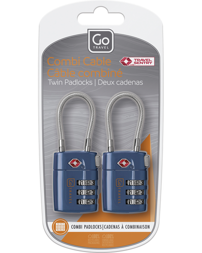 0_1_Combi Cable Twin Padlocks TSA